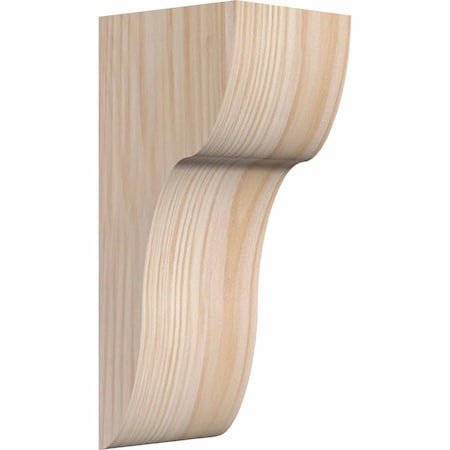 Ekena Millwork Carmel Smooth Corbel, Douglas Fir, 5 1/2"W x 6"D x 14"H COR06X06X14CAR00SDF